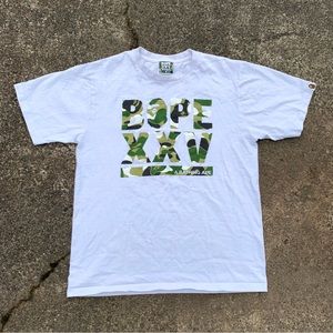 Bape xxv anniversary tshirt